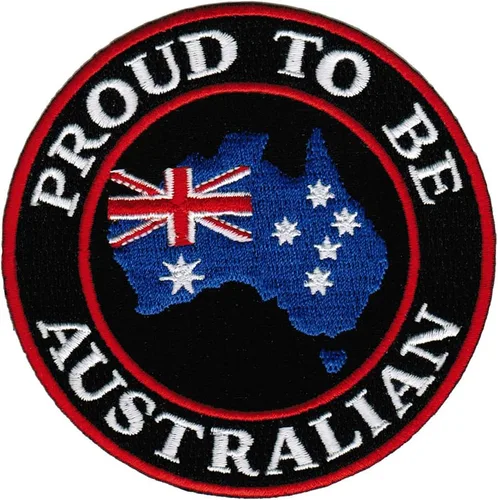 Vista 27 de Proud to Be American Parche bordado bandera de Estados Unidos emblema de motociclista termoadhesivo, american