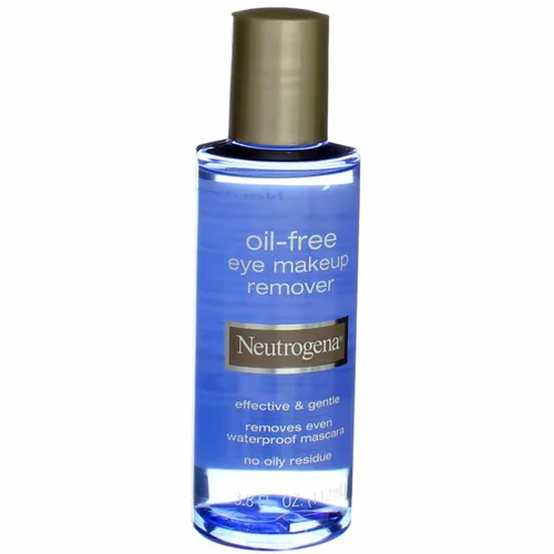 Vista 9 de Neutrogena Removedor de maquillaje de ojos suave sin aceite y limpiador para ojos sensibles, removedor de maquillaje para rímel impermeable, probado