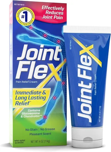 JointFlex Crema para aliviar el dolor, alivio del dolor de artritis, alivio del dolor articular, tubo de 4 onzas