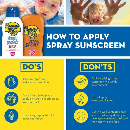 Vista 4 de Banana Boat Kids, protector solar de máxima protección y juego SPF 100 de 4 onzas, paquete de de 1