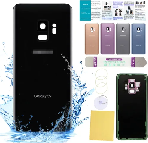 Vista 35 de Cubierta de vidrio trasera compatible con Samsung Galaxy S8 de repuesto de 5.8 pulgadas SM-G950 todos los operadores con manual de instalación + kit
