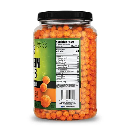 Vista 9 de TWIN PEAKS - Proteína en polvo baja en carbohidratos para dietas cetogénicas.