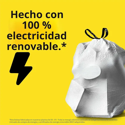 Vista 7 de Glad ForceFlex Bolsas de basura altas para cocina, 13 galones, Pine-Sol Original, 40 unidades (el paquete puede variar)