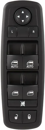 SCITOO Power Master - Interruptor de ventana delantero izquierdo del lado del conductor 2009-2010 para Dodge Ram 1500 Truck Quad Cab/Truck Crew Cab,