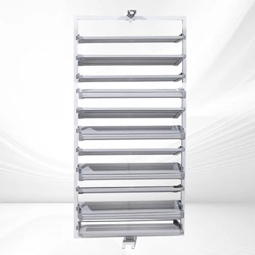 Vista 11 de 360-Degree Rotating Shoe Organizer - Space-Saving Hidden Shoe Cabinet for Entryway, Stylish Shoe Rack for Living Room & Hallway Storage