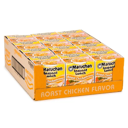 Vista 17 de Maruchan Almuerzo Instantáneo de Carne de Res, 2.25 Oz, Paquete de 12