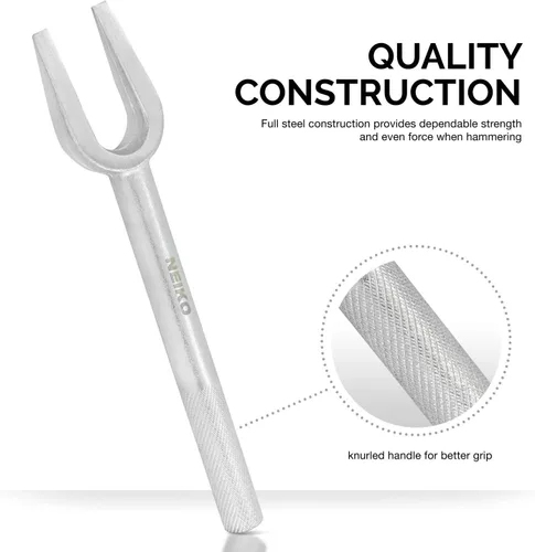 Vista 2 de Neiko 20687A Separador de rótula de barra de acoplamiento removedor de extremo de Pickle Fork Set 5 piezas Herramienta de especialidad automotriz