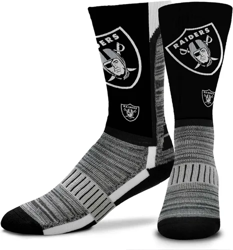 Vista 17 de For Bare Feet NFL Adult Curve Socks - Game Day Apparel - Machine Washable - Warm & Cold Weather - Comfort and Style for Men