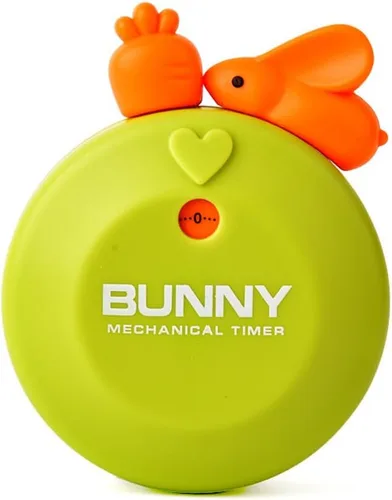 Temporizadores de conejo de dibujos animados lindos 60 minutos de cocina mecánica temporizador de cocina reloj contadores de alarma ruidosos mini