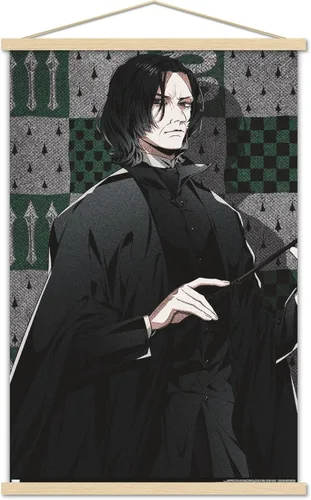 Vista 16 de Trends International The Wizarding World: Harry Potter - Póster de pared Dynasty Snape, 14.725 x 22.375 pulgadas, versión enmarcada de madera