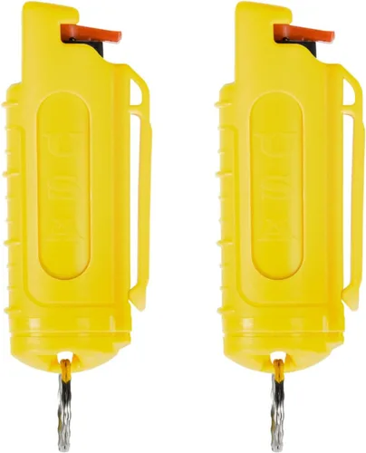 Vista 9 de Police MAGNUM Llavero de pimienta en spray para defensa personal - estuches moldeados por inyección