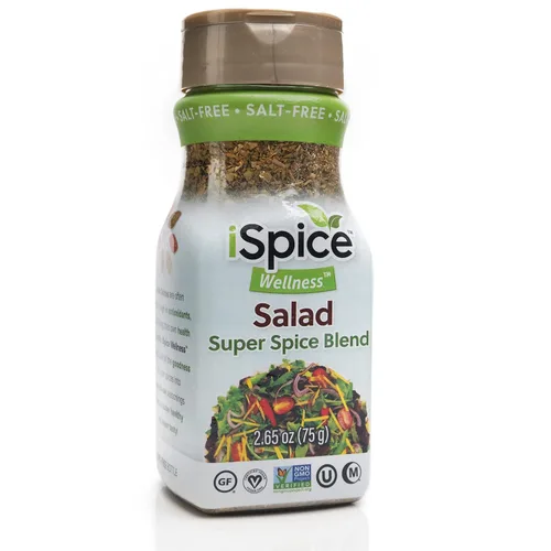 Vista 4 de iSpice Condimento sin sal, 100% libre de sodio, carne de res, pollo, salsa de carne, cerdo, verduras, ensalada y condimentos de mariscos