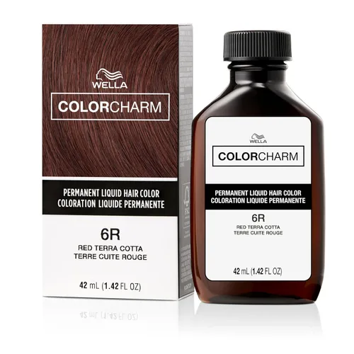 Vista 10 de WELLA Color Charm Color Charm - Tinte líquido permanente para el cabello para cobertura de canas, rojo