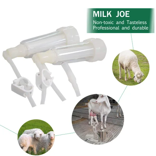 Vista 4 de Máquina de ordeño de cabra de 3 litros,Lechador eléctrico al vacío de pulsación,Extractor de leche automático con 2 tazas de pezón cubo de acero