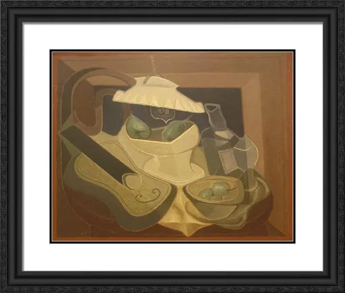 Vista 5 de ArtDirect Gris, Juan 23x20 Black Modern Framed Art Print Titled: Strasbourg