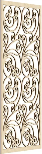 Vista 97 de Ekena Millwork WALW10X25X0250MALBI Marilla Paneles de pared decorativos de madera con calado, 9 3/8 pulgadas de ancho x 24 3/8 pulgadas de alto