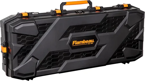 Vista 3 de Flambeau Outdoors Formula Bow Case - Cuenta con sistema de seguridad de arco sin espuma A.B.S. Componentes de precisión crítica de flotación libre