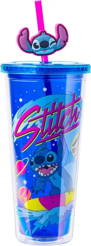 Vista 16 de Silver Buffalo Harry Potter Hedwig Hogwarts House Crest con Gryffindor, Hufflepuff, Ravenclaw y Slytherin Vaso de Plástico para Bebidas Frías
