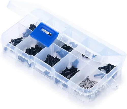 Vista 5 de Benedict Harry RC Kit de tornillos RC Juego de herramientas de reparación para sujetadores de hardware para 1/18 TRX4M RC Crawler Car Upgrade