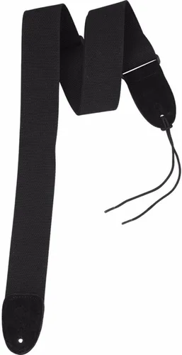 Correa de guitarra, nailon, negro