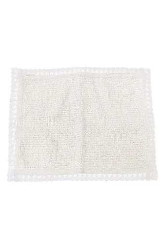 Vista 4 de Lito - Juego de velas de bautismo de Jesús blanco para bautizos con concha y favores - Español