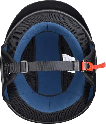 Vista 5 de AHR Half Face Motorcycle Helmet DOT Approved Half Helmet for Motorbike Cruiser Chopper, Run-C & Run-D Patriotic Flag