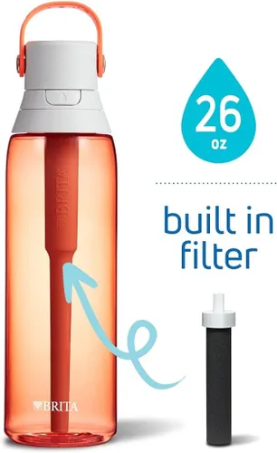 Vista 9 de Brita - Botella de agua con filtro sin BPA, 26 oz