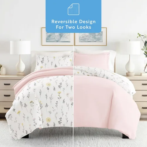 Vista 212 de Linen Market Funda de edredón individual para cama individual – Experimenta una comodidad similar a un hotel con una suavidad inigualable