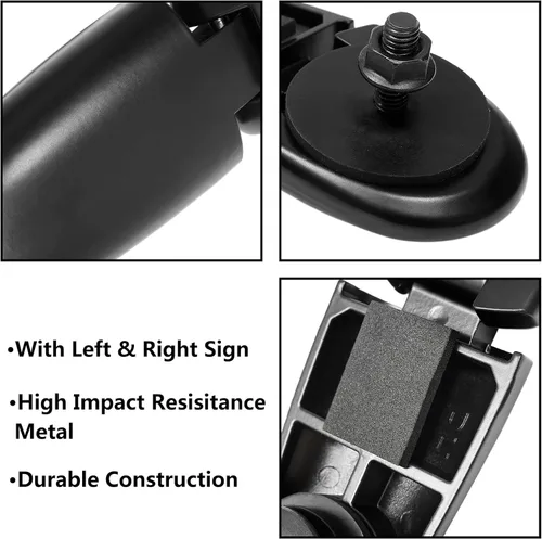 Vista 4 de Juego de bisagras de ventana trasera Bisagra de vidrio para portón trasero derecha e izquierda Reemplazo para Ford Explorer 1998-2002, Mercury