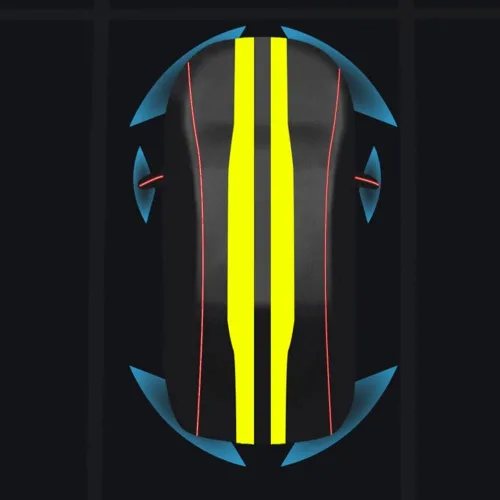 Vista 3 de DUBOM Funda impermeable para automóvil SsangYong Korando 2017-2023, impermeable, para exteriores, invierno, funda grande transpirable con correas