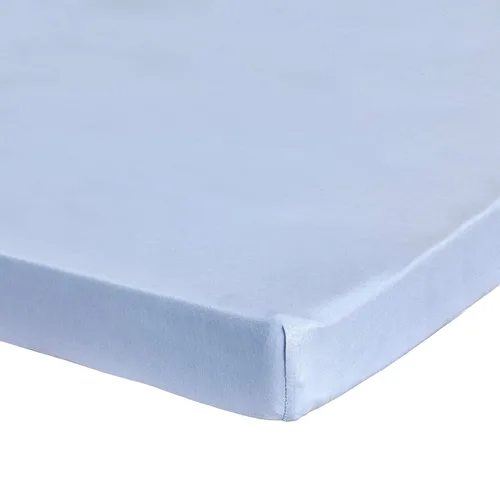 Vista 12 de Pack n Play Sábana bajera súper suave, 100% algodón de jersey natural, 27 x 39 pulgadas, para niños y niñas, se adapta a colchones Pack n Play