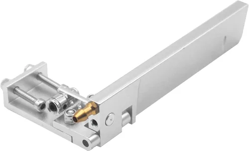 Vista 5 de Timón de barco RC de aleación de aluminio con captación de agua, dirección de absorción de succión compatible con control remoto de energía de gas