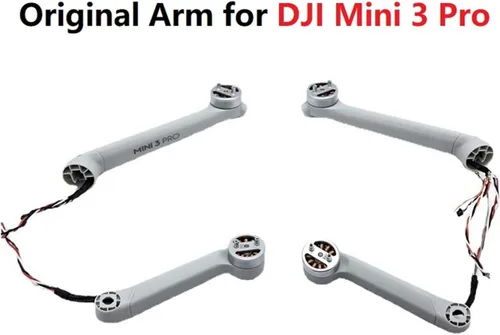 Vista 2 de SeiZed Piezas de repuesto del motor del brazo delantero trasero izquierdo derecho pierna del brazo del motor para DJI Mini 3 Pro Drone Accesorios