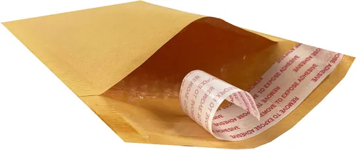 Vista 12 de Amazon Basics Sobres autosellables de burbujas de papel Kraft, 10.5 x 16 pulgadas (tamaño interno 10.25 x 15 pulgadas), paquete de 25, marrón