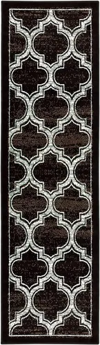 Vista 3 de SUPERIOR Alfombra de pasillo bohemia para interiores con respaldo de yute para cocina, dormitorio, sala de estar, entrada, pasillo, dormitorio