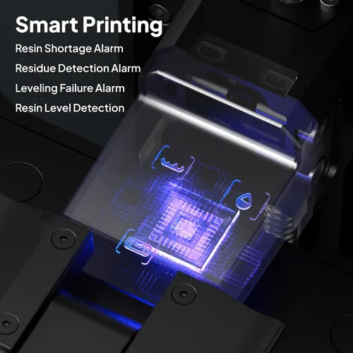 Vista 6 de ELEGOO Saturn 3 MSLA 12K Impresora 3D, Impresora 3D de Resina de Escritorio con LCD Monocromático de 10 Pulgadas, Voxeldance Tango Slicer