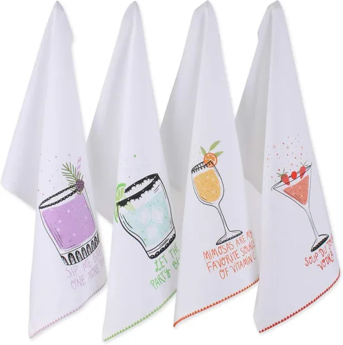 Vista 12 de DII Everyday Collection - Juego de toallas de cocina, 18 x 28 pulgadas, 3 piezas Love You