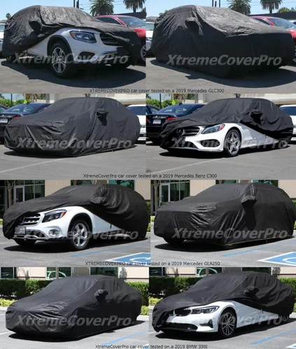 Vista 2 de Funda de coche compatible con Audi E-TRON/E-TRON SPORTBACK XTREMECOVERPRO Diamond Series 2019, 2020, 2021, 2022, 2023, color negro