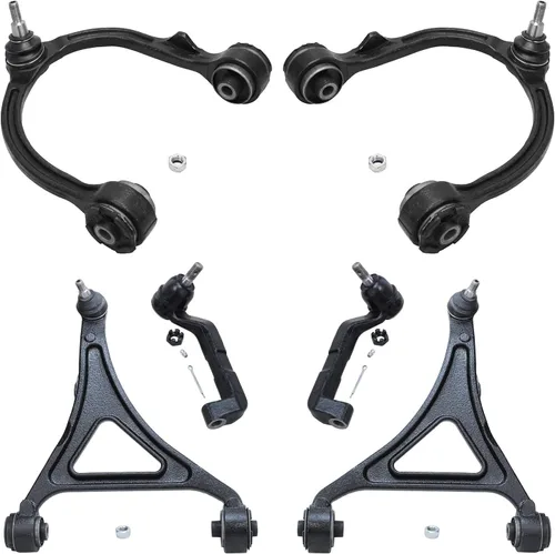 Vista 58 de Detroit Axle - Kit de brazos de control delanteros para Chevy GMC Silverado Sierra 1500 Avalanche Yukon Tahoe Escalade ESV EXT, 2 brazos de control