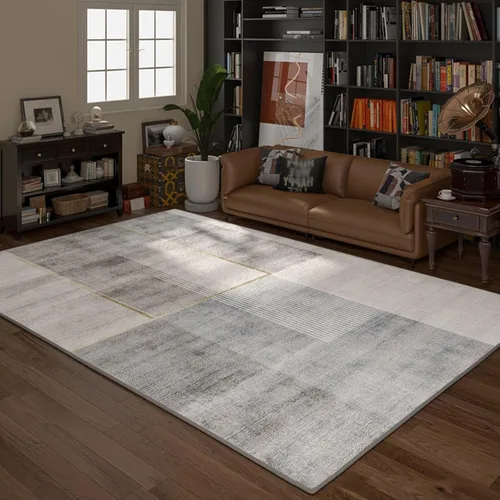 Vista 9 de Removable Washable Graphene Electric Heating Carpet Plush Heated Area Rug Indoor Floor Heating Mat Foot Warmer with Timer Fast Warm Up, Heated Floor