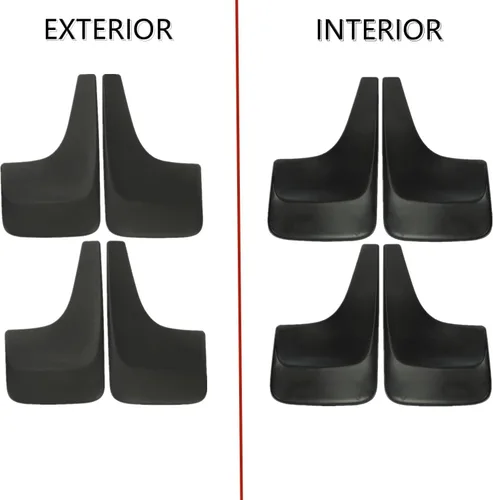 Vista 8 de ECOTRIC Guardabarros para guardabarros compatibles con Chevy Chevrolet Silverado/Avalanche/Suburban/Tahoe 2001-2014 con guardabarros de repuesto