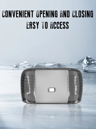 Vista 4 de Funda semitransparente para Anbernic RG CubeXX (negro transparente)