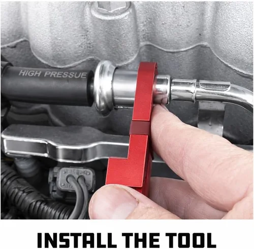 Vista 5 de Powerbuilt Master Disconnect 648399 - Juego de 6 piezas, acoplamientos, líneas de combustible, filtros, aire acondicionado, herramientas de aire