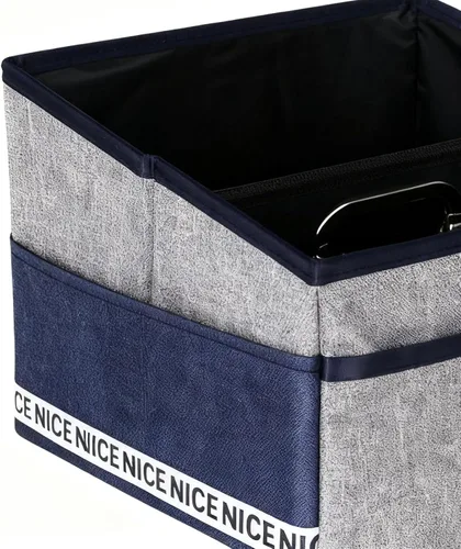 Vista 7 de Car Storage,Foldable Containers,Seat Storage Bin - for Car SUV Auto Travel Office Document Grocery Moving Backseat Seat