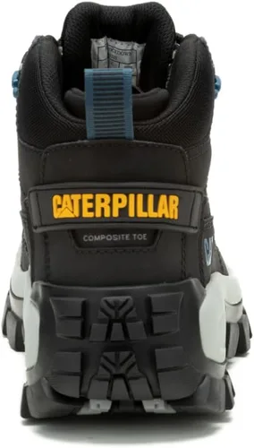 Vista 3 de Calzado CAT para hombre Invader Mid Vent Ct - Café, Negro