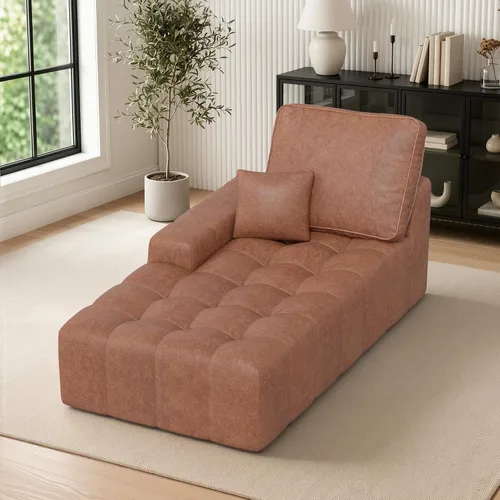 Vista 11 de 111’’ Sofás seccionales modulares en forma de nube con chaise en forma de L, sofá tapizado de asiento profundo sin huesos para sala de estar