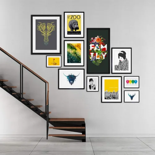 Vista 4 de De Goya The Dream Of Reason Brings Forth Monsters Extra Large Art Print Wall Mural Poster Premium XL