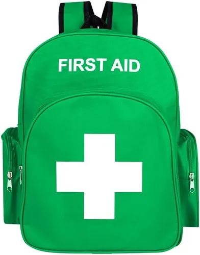 Bolsa de emergencia roja Mochila de primeros auxilios vacía Bolsa de primeros auxilios médica Bolsa de tratamiento de primeros auxilios Bolsas de