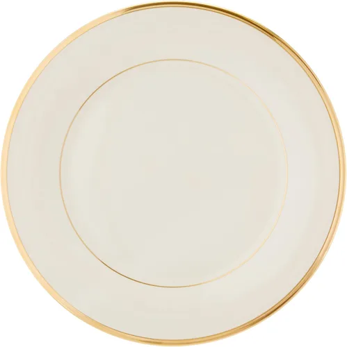 Vista 3 de Lenox, eterna de oro fino con bandas de 5 unidades de China., Cubertería fina Lenox Eternal, Ivory