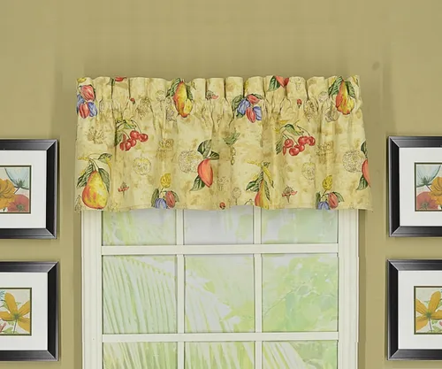 Vista 9 de Today's Curtain Orchard Kitchen - Cortina de tela de vela, 36 pulgadas, arena, 56 pulgadas de ancho x 36 pulgadas de largo